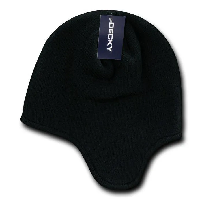 1 Dozen Helmet Beanie Beanies Winter Fleece-Lined Ear Flap Ski Snow Wholesale
