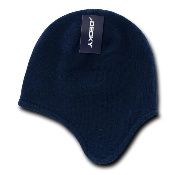 1 Dozen Helmet Beanie Beanies Winter Fleece-Lined Ear Flap Ski Snow Wholesale