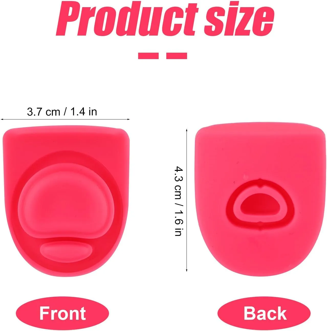 2pcs Water Bottle Top Lid Compatible with Owala FreeSip 24oz 32oz, Sealing Parts Replacement Stopper Silicone Plug Accessories for Owala Free Sip 19/24/32/40oz Seal Gasket Bottle Cap Mouth (Carmine)