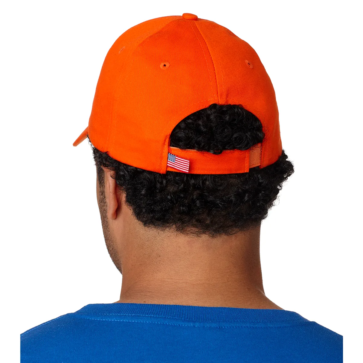 Bayside Orange USA Made Structured Cap