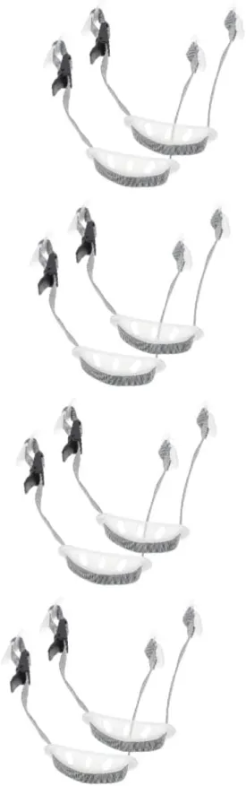 BESPORTBLE 8pcs Adjustable Helmet Chin Strap -wear Hard Hat Strap for Enhanced Easy Installation Fit for Construction Workers