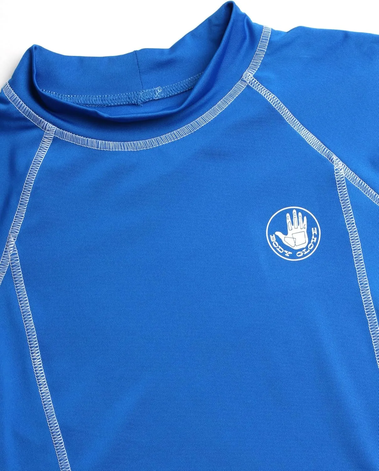 Body Glove Boys Swim Shirt - UPF 50  Sun Protection Quicky Dry Long Sleeve Rash Guard for Boys with Arm Logo (Size: 5-14)