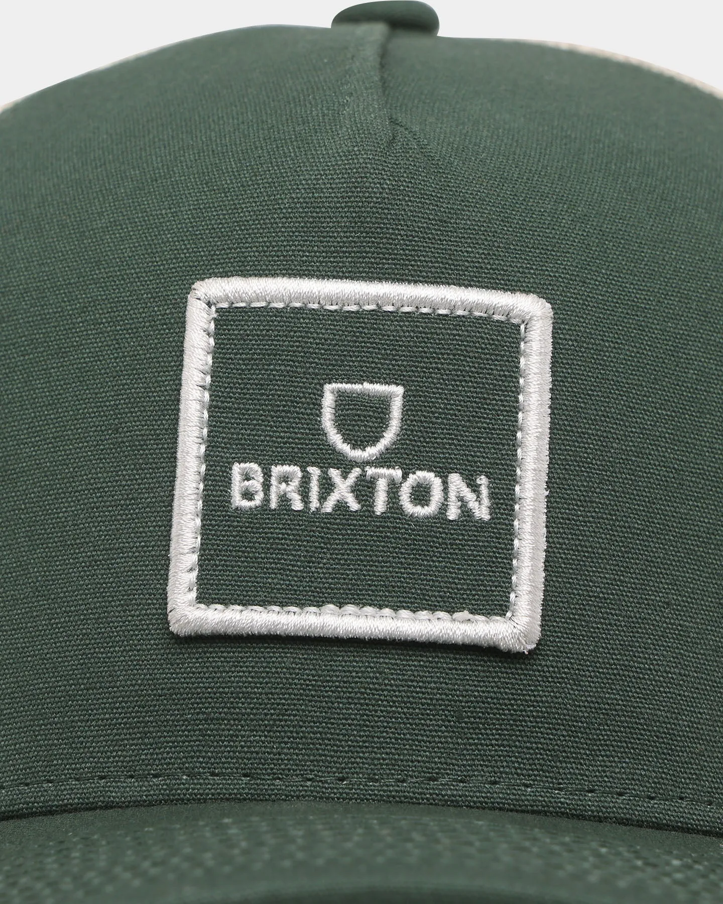Brixton Alpha Block X C MP Mesh Cap Dark Forest