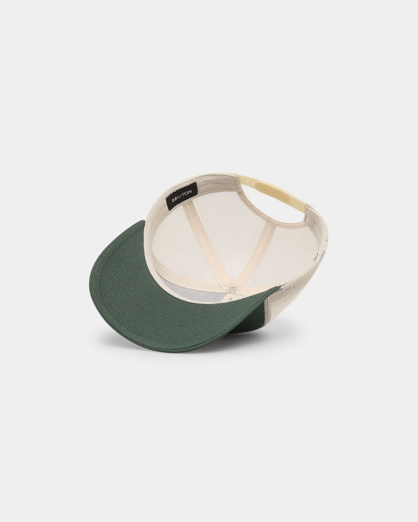 Brixton Alpha Block X C MP Mesh Cap Dark Forest
