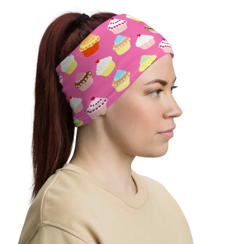 Cupcakes Neck Gaiter