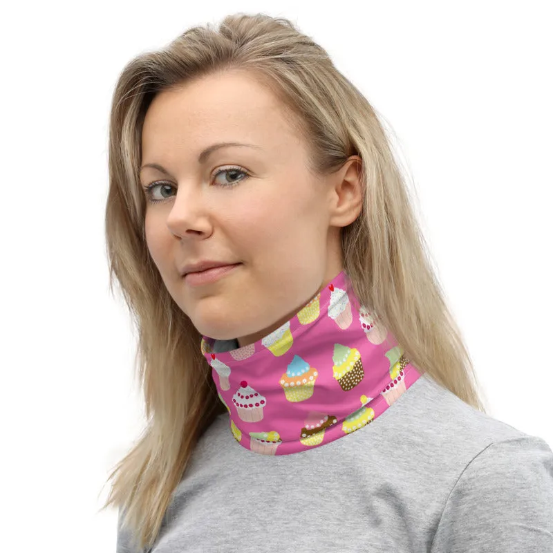 Cupcakes Neck Gaiter