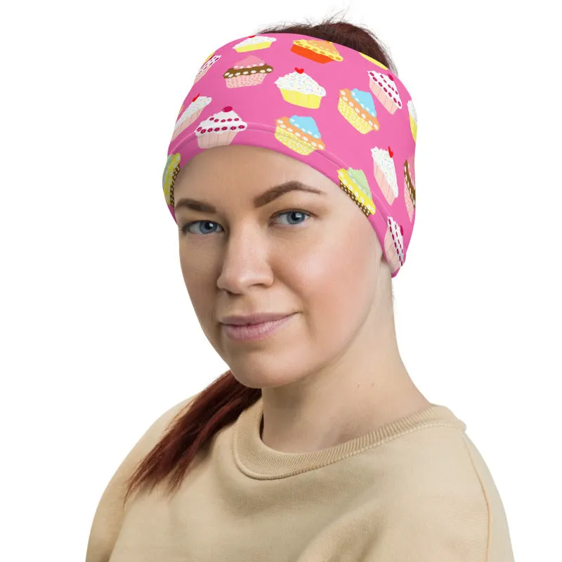 Cupcakes Neck Gaiter