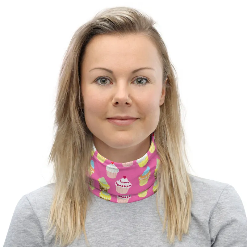 Cupcakes Neck Gaiter