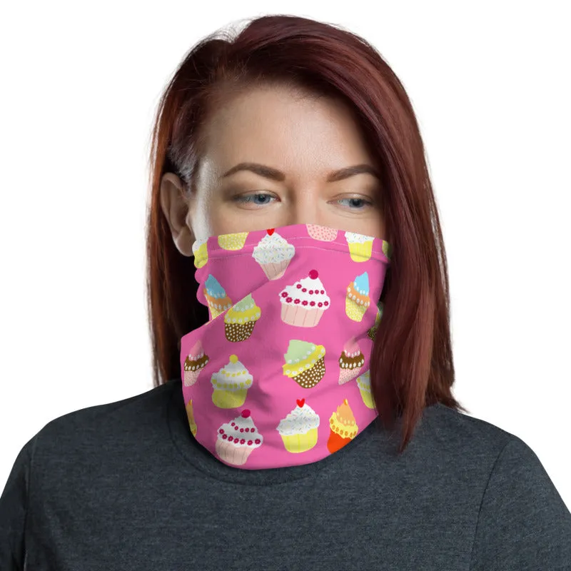 Cupcakes Neck Gaiter