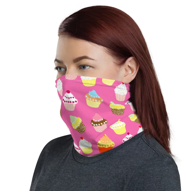 Cupcakes Neck Gaiter
