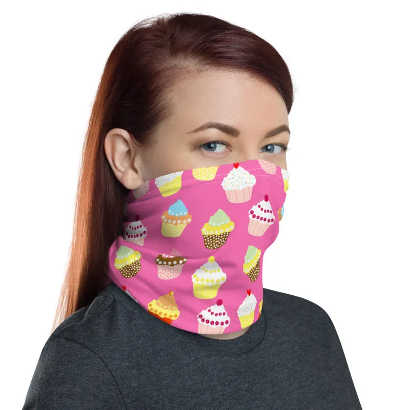Cupcakes Neck Gaiter