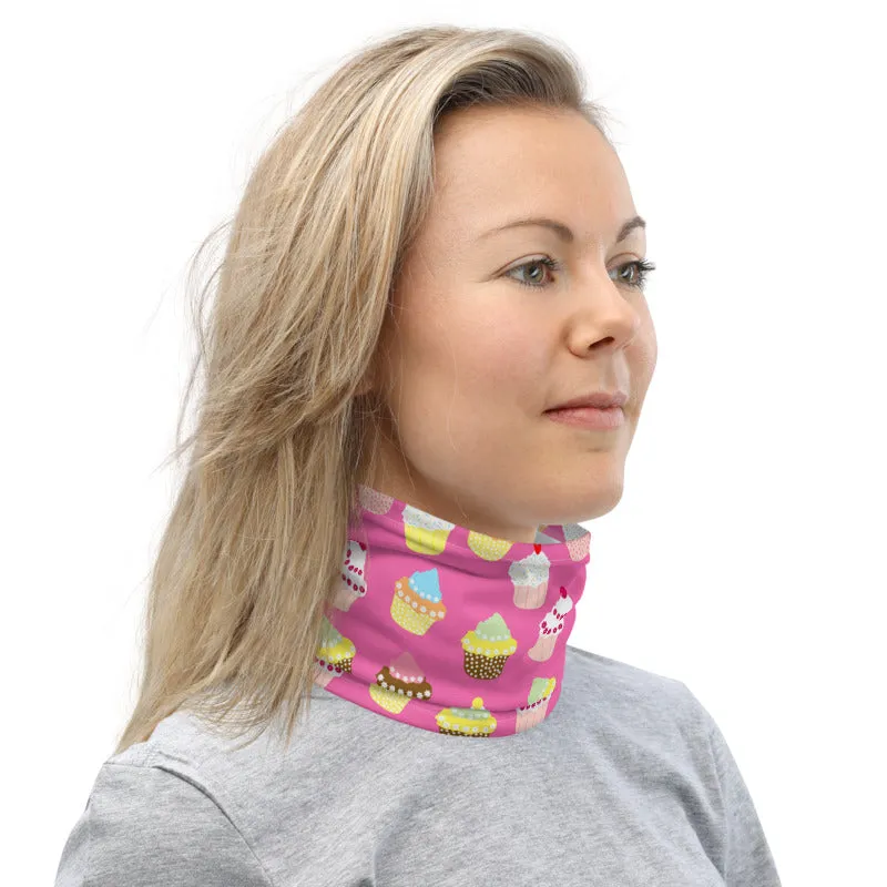 Cupcakes Neck Gaiter