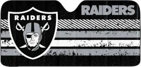 Fanmats NFL Windshield Sun Auto Shade, Sun Shield Sun Visor Accordion tri-fold for Storage 59" x 29.5", Colorful Team Design