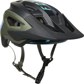 Fox Racing Speedframe Pro Mountain Bike Helmet, Blocked Army, Small