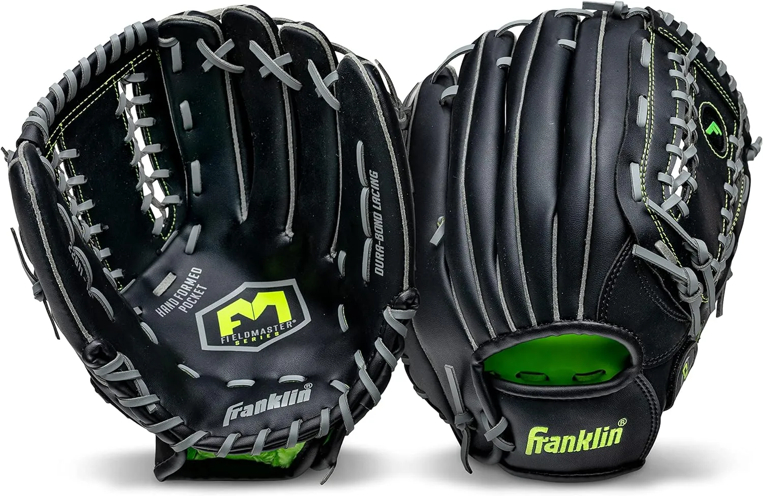 Franklin Sports Baseball   Softball Gloves - Field Master Adult   Youth Baseball   Softball Gloves - Right Hand   Left Hand Gloves - Infield   Outfield Mitts - Multiple Sizes   Colors