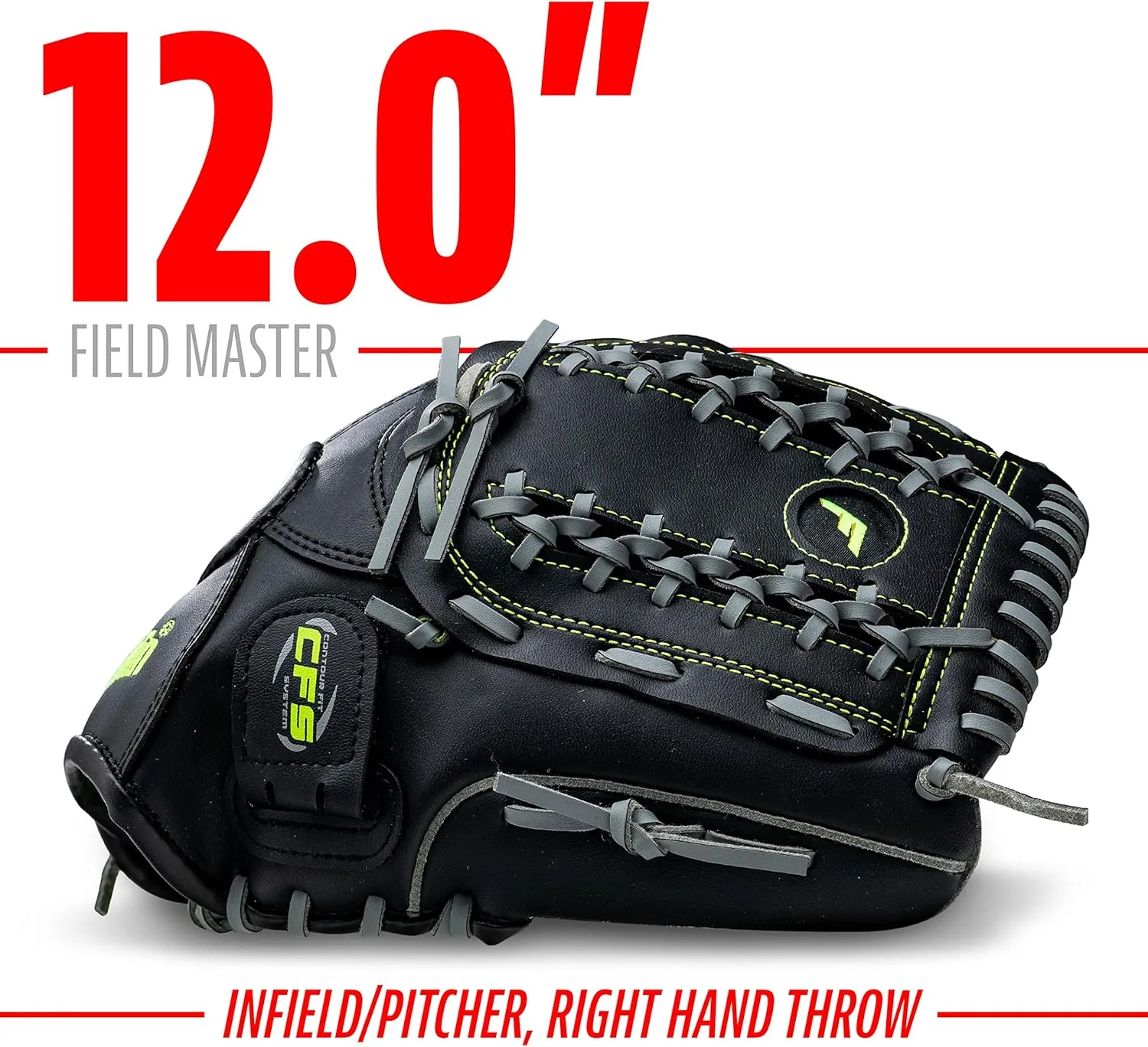 Franklin Sports Baseball   Softball Gloves - Field Master Adult   Youth Baseball   Softball Gloves - Right Hand   Left Hand Gloves - Infield   Outfield Mitts - Multiple Sizes   Colors