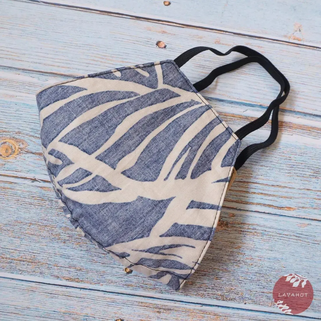 Hawaiian Face Mask • Blue Hana Hou