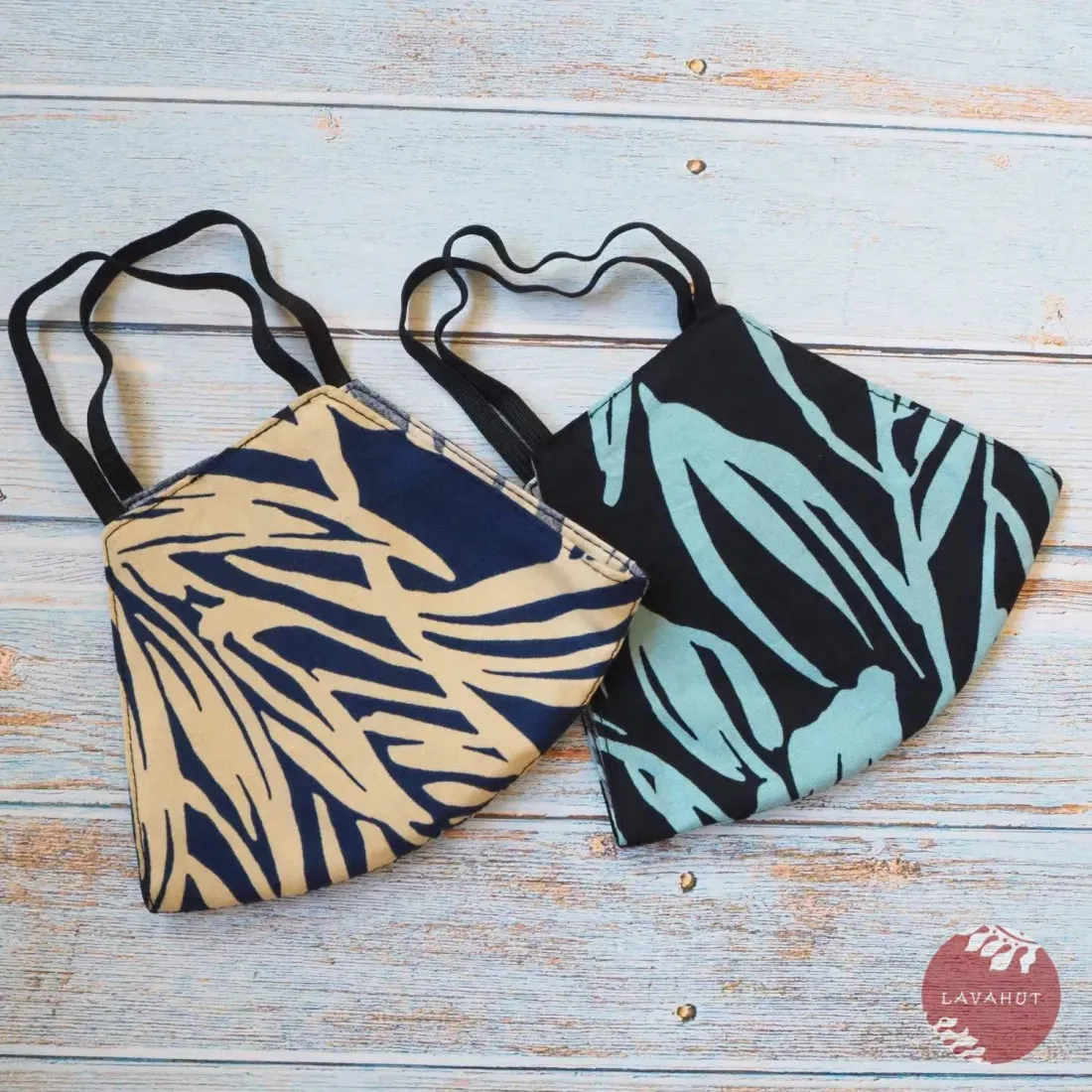 Hawaiian Face Mask • Blue Hana Hou