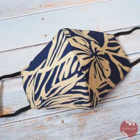 Hawaiian Face Mask • Blue Hana Hou