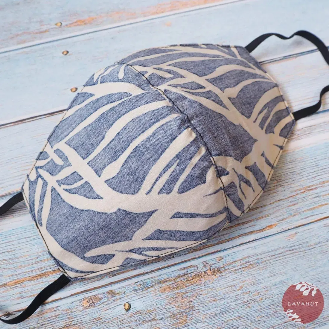 Hawaiian Face Mask • Blue Hana Hou