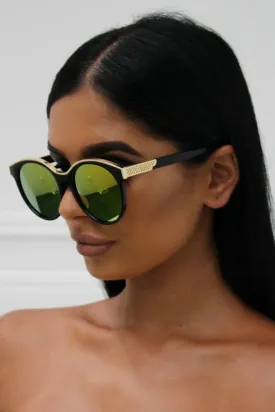 Honey Couture KRIS Reflective Sunglasses