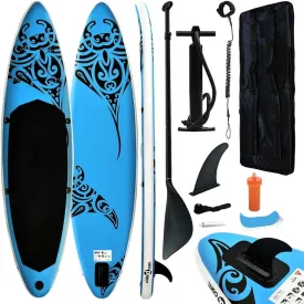 Inflatable Stand Up Paddleboard for Exciting Adventures, Comfortable and Stable Design, Learning and Recreational Use, 120.1" x 29.9"