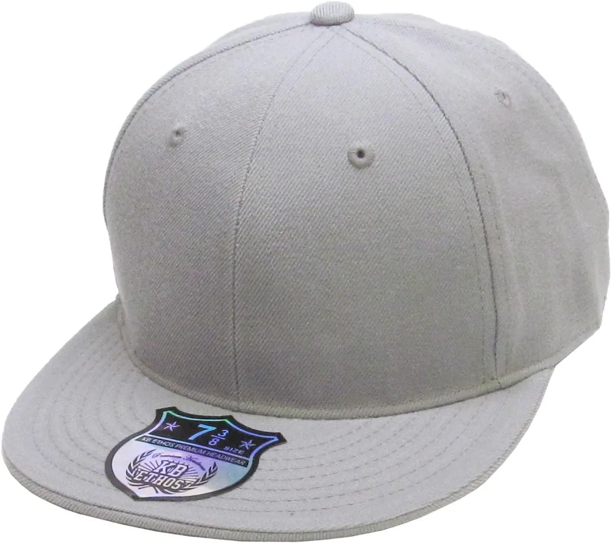 KBETHOS? Original 6 Panel Flat Brim True-Fit Fitted Cap