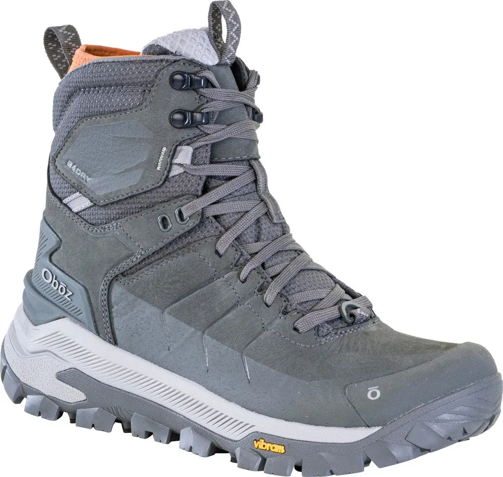 Men's Bangtail Mid Insulated Waterproof Boot - Charcoal