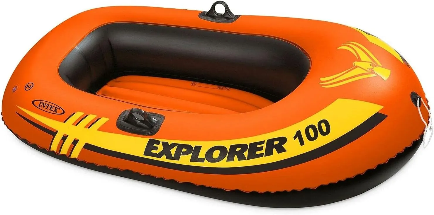 MIKMAX for Intex 58329EP Explorer 100 1 Person Youth Pool Lake Inflatable Raft Row Boat New Genuine OEM