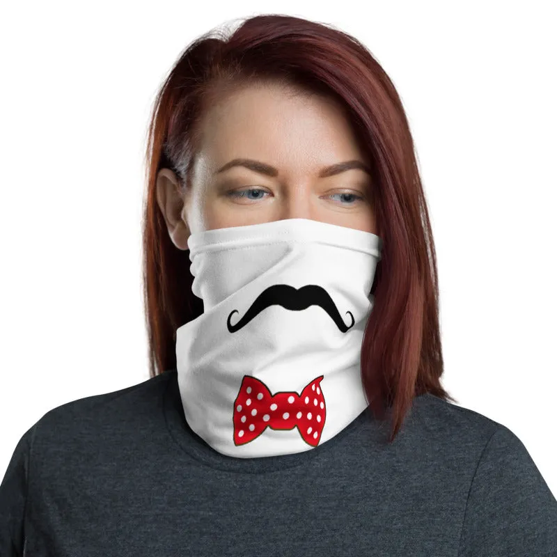 Mustache & Bow Tie Neck Gaiter