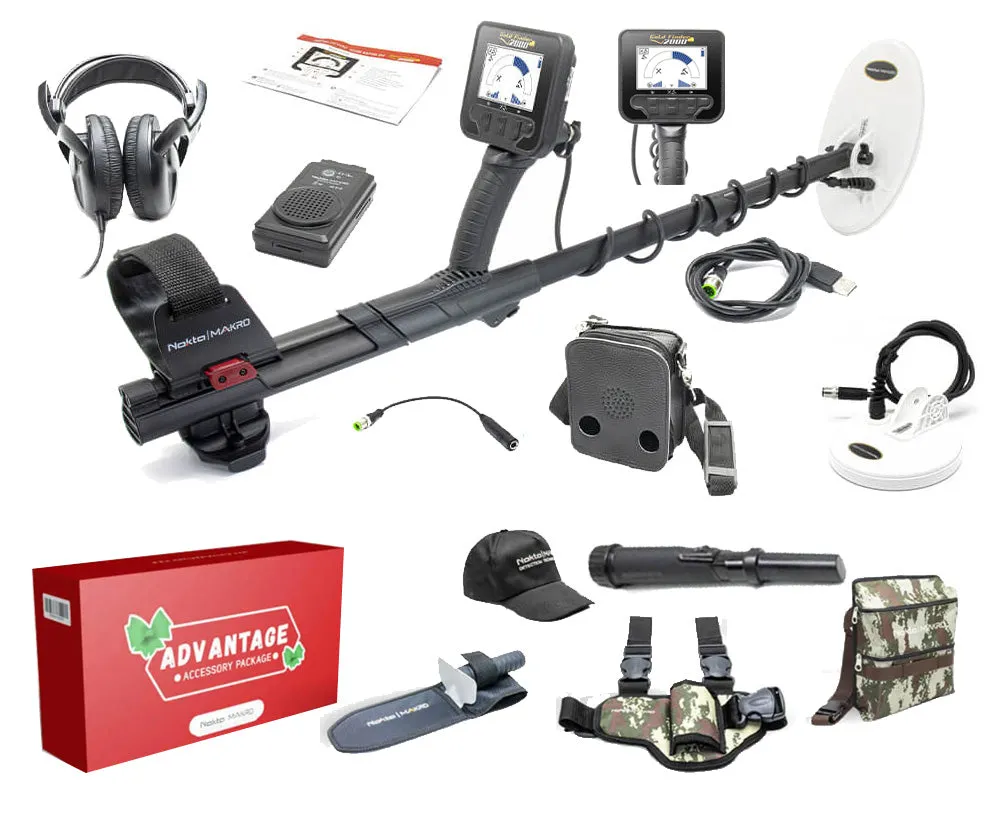 Nokta Gold Finder 2000 with Advantage Package