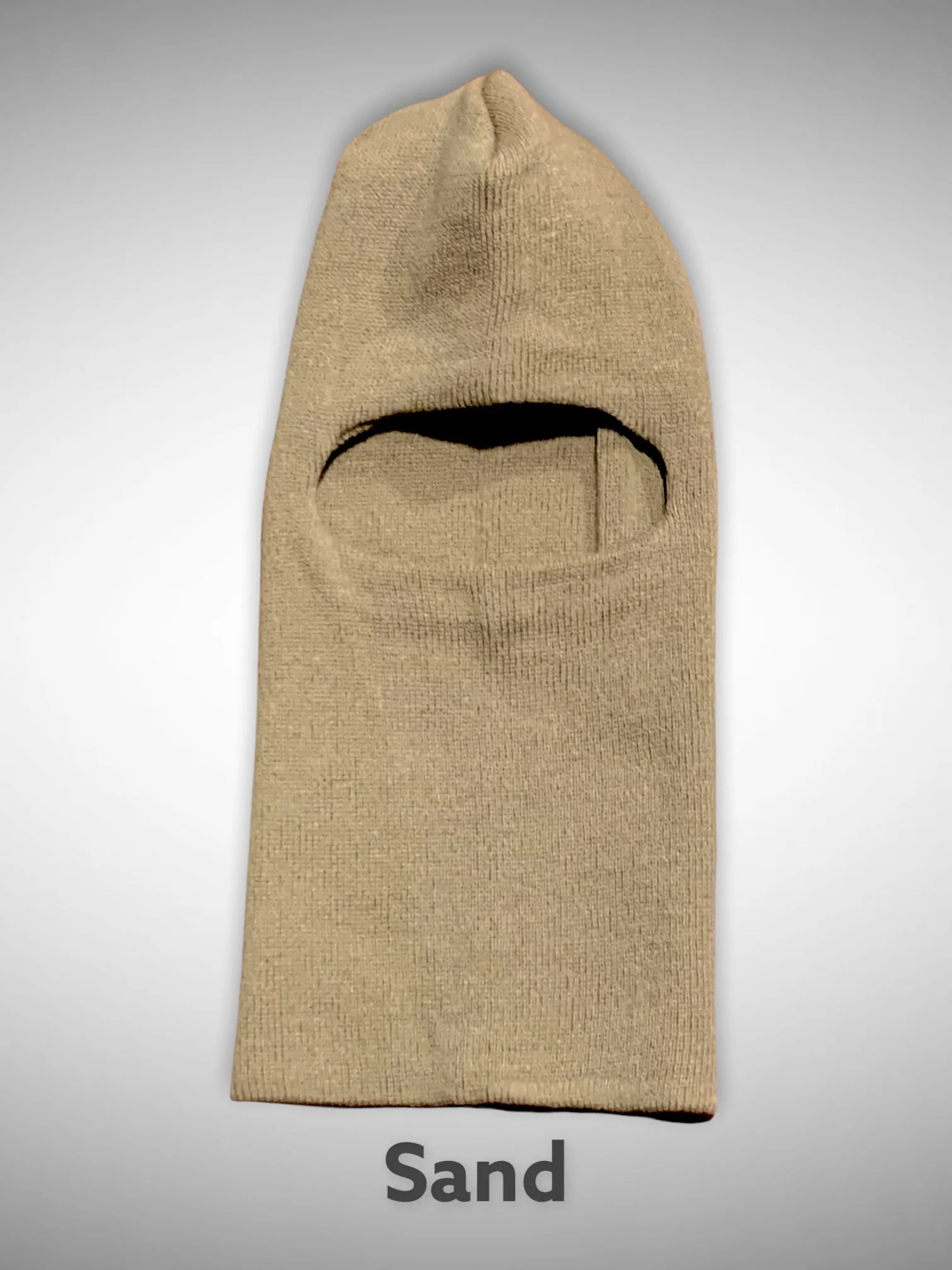 One Hole Ski Mask Sand