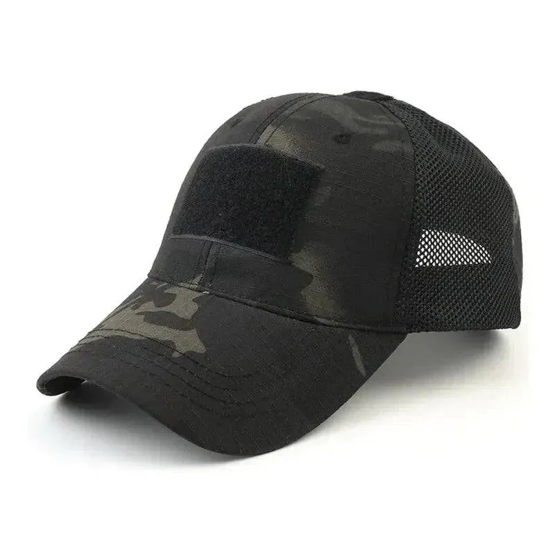 Outdoor Multicam Camouflage Adjustable Cap Mesh Tactical Military Army Airsoft Fishing Hunting Hiking Basketball Snapback Hat