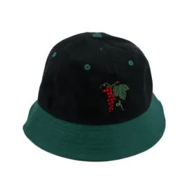 Passport Skate Life Of Leisure 6 Bucket Hat Forest Green Black