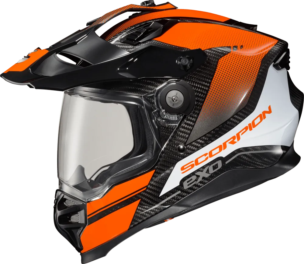 Scorpion Exo  XT9000 Carbon Full-Face Helmet Trailhead Orange