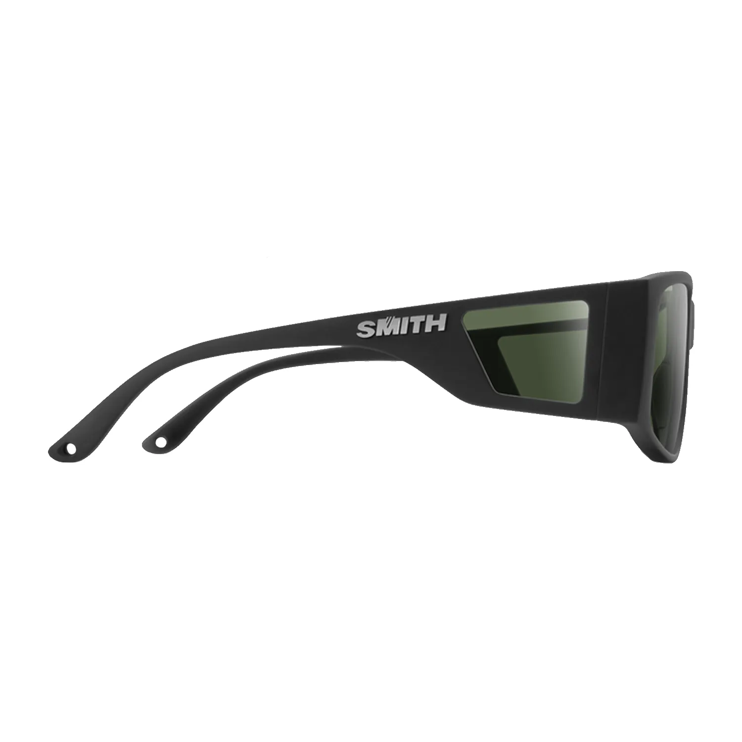 Smith Monroe Peak Sunglasses Matte Black/ChromaPop Polarized Gray Green