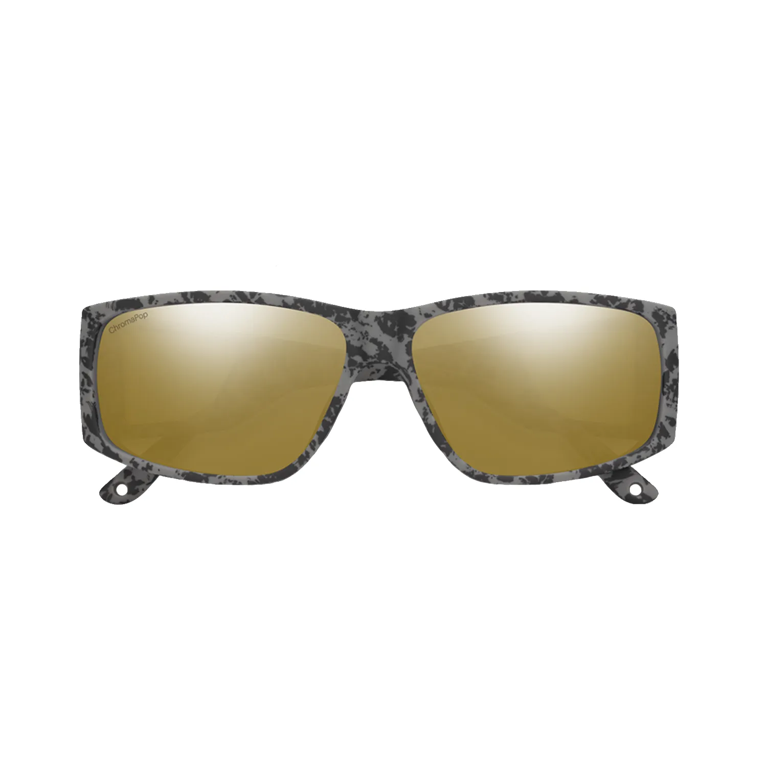Smith Monroe Peak Sunglasses Matte Gray Marble/ChromaPop Polarized Bronze Mirror
