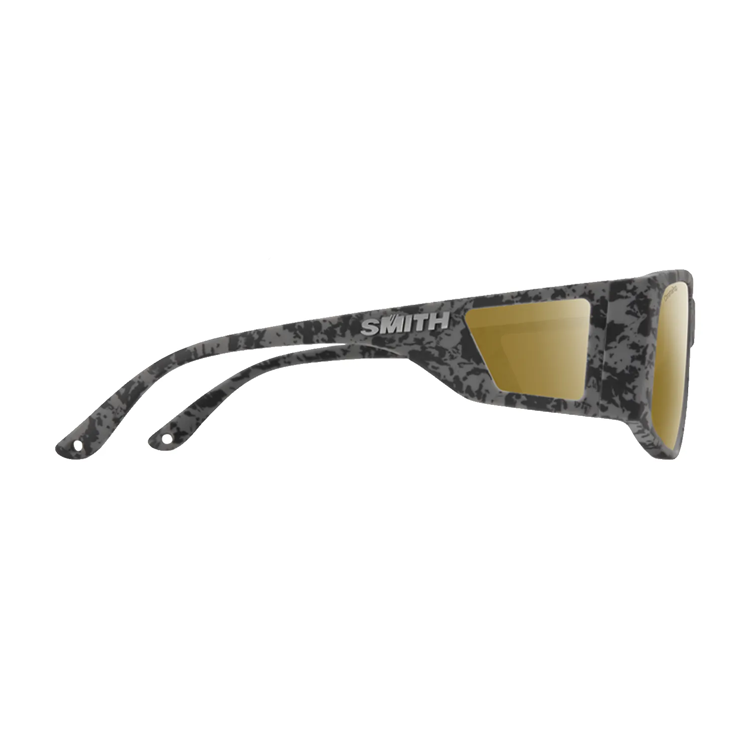 Smith Monroe Peak Sunglasses Matte Gray Marble/ChromaPop Polarized Bronze Mirror