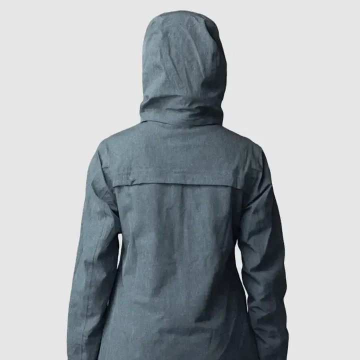 Sustainable Explorer Women's Jacket - Chic Charcoal Gray